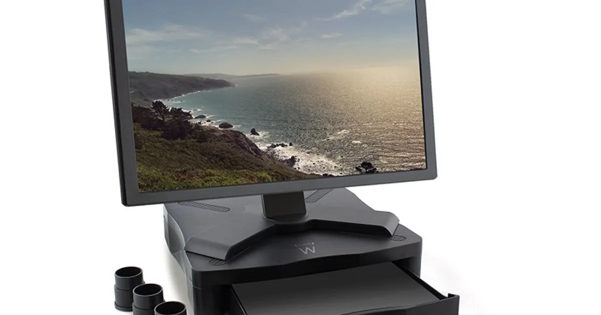 EWENT EW1280 Cajón plástico Elevador sopor/Monitor (3)