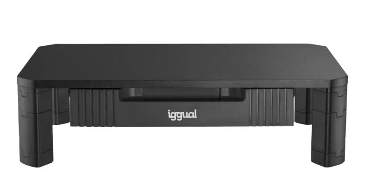 iggual EM1C Elevador monitor 1 cajón negro (2)