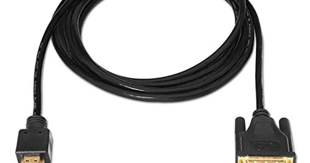 Nanocable Cable DVI/HDMI DVI18+1/M-HDMI A/M,1.8 M (2)