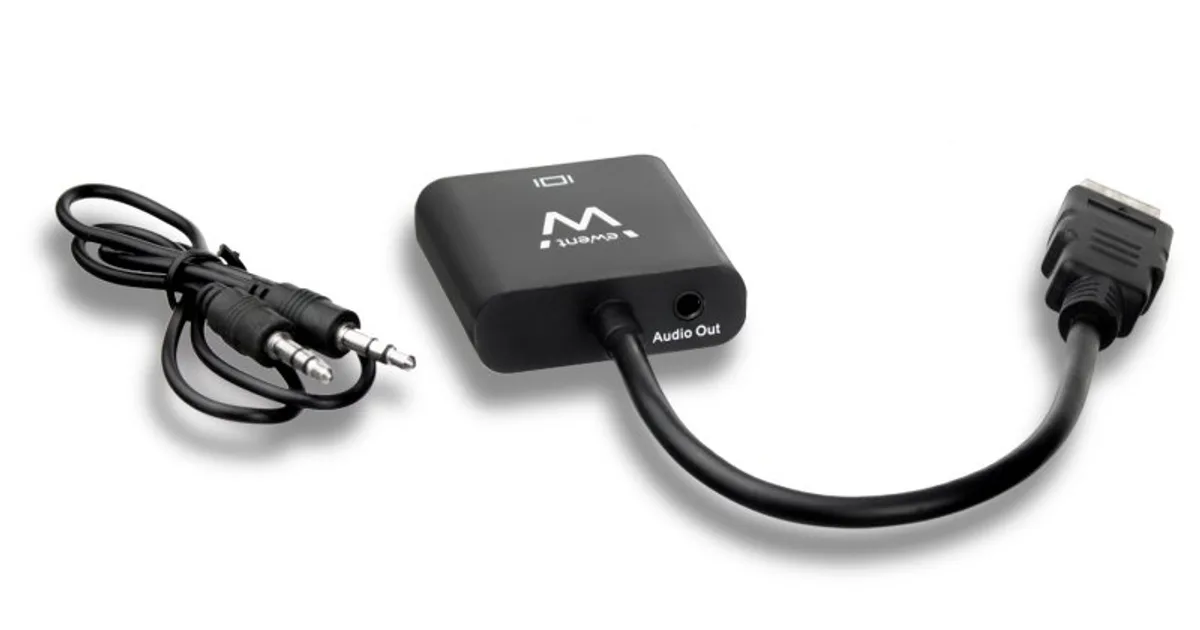 EWENT EW9864 Adaptador Hdmi/Vga con Audio (2)