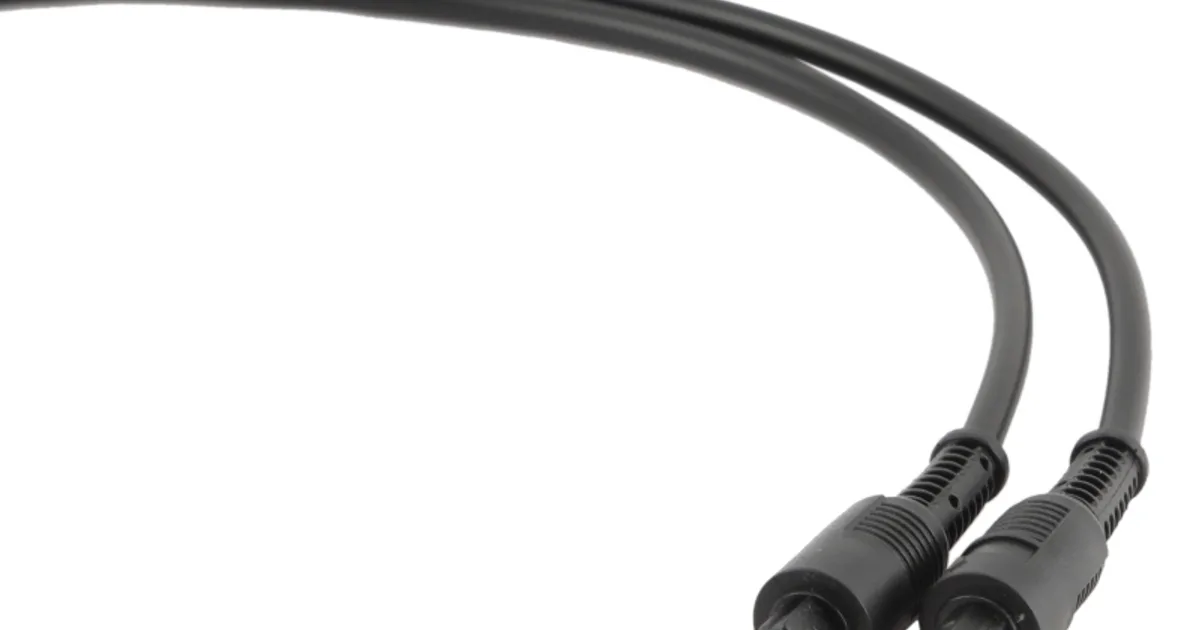 Gembird Cable Audio Optico Toslink 1 Mts Negro