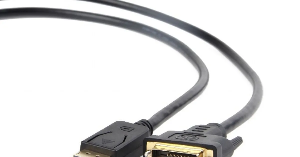 Gembird Adaptador DisplayPort (M) a DVI (M) 1,8 Mt
