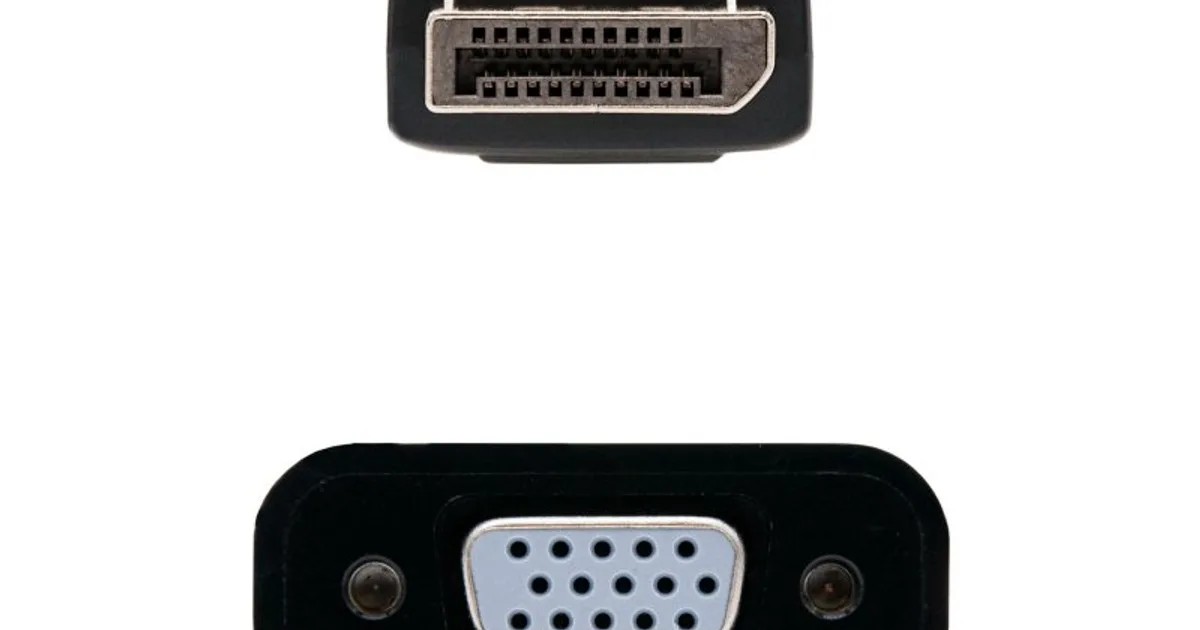 Nanocable Conversor DP a SVGA DP/M-SVGA/H 15 cm (2)
