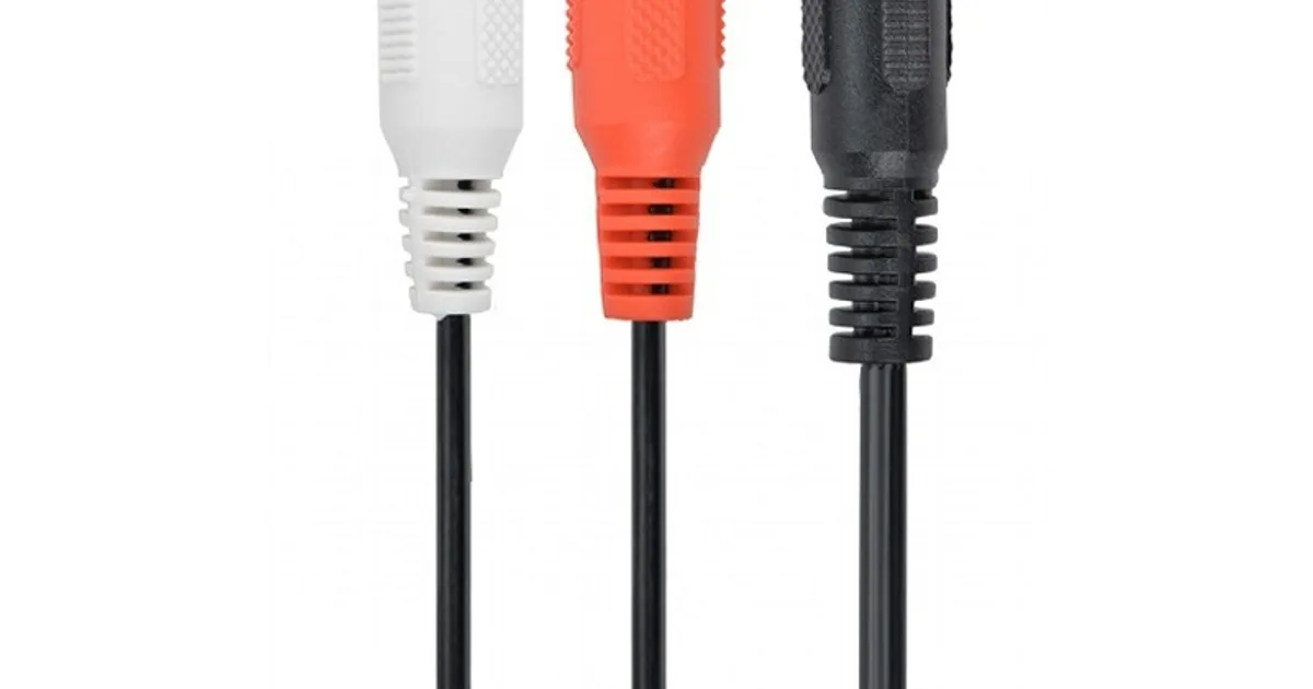Gembird Cable Audio MJACK RCA M/M 5 Mts