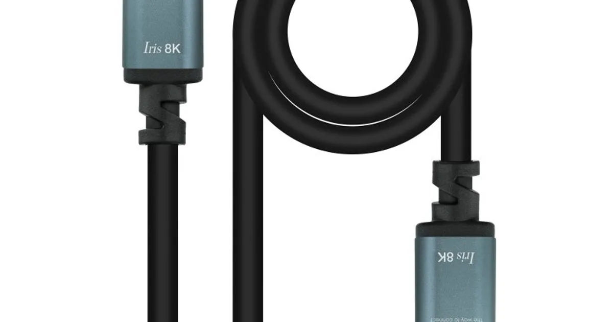 Nanocable Cable HDMI 2.1 IRIS 8K M/M, 3 metros