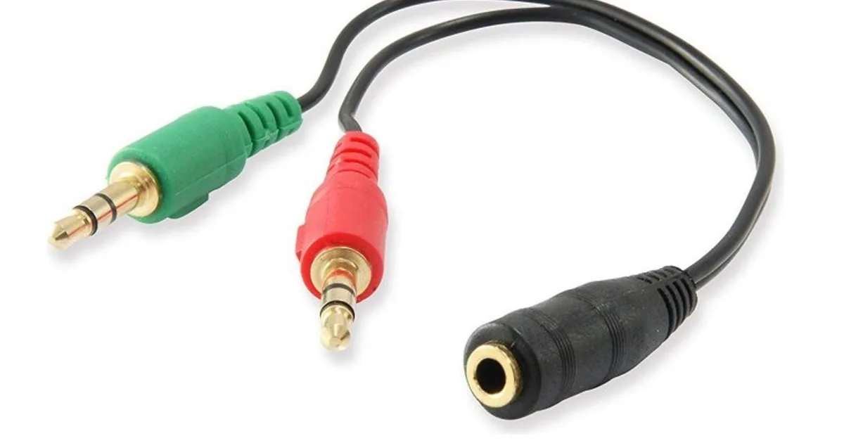 Ewent Cable Audio Jack 3,5/H-2 Jack 3,5/M - 0,15mt