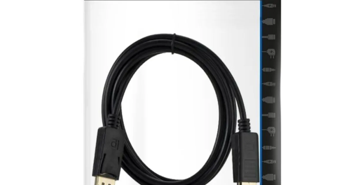 Ewent Cable Displayport 4k @ 60hZ, A/A AWG28, 3mt (2)