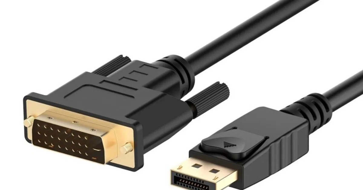Ewent Cable Displayport A DVI-D 24+1, 1.2 - 1,8mt (2)