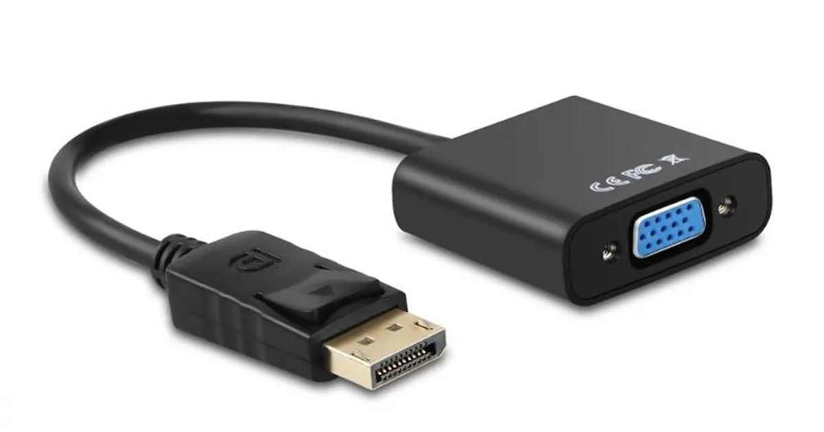 Aisens Conversor DISPLAYPORT/M a SVGA/H 15cm