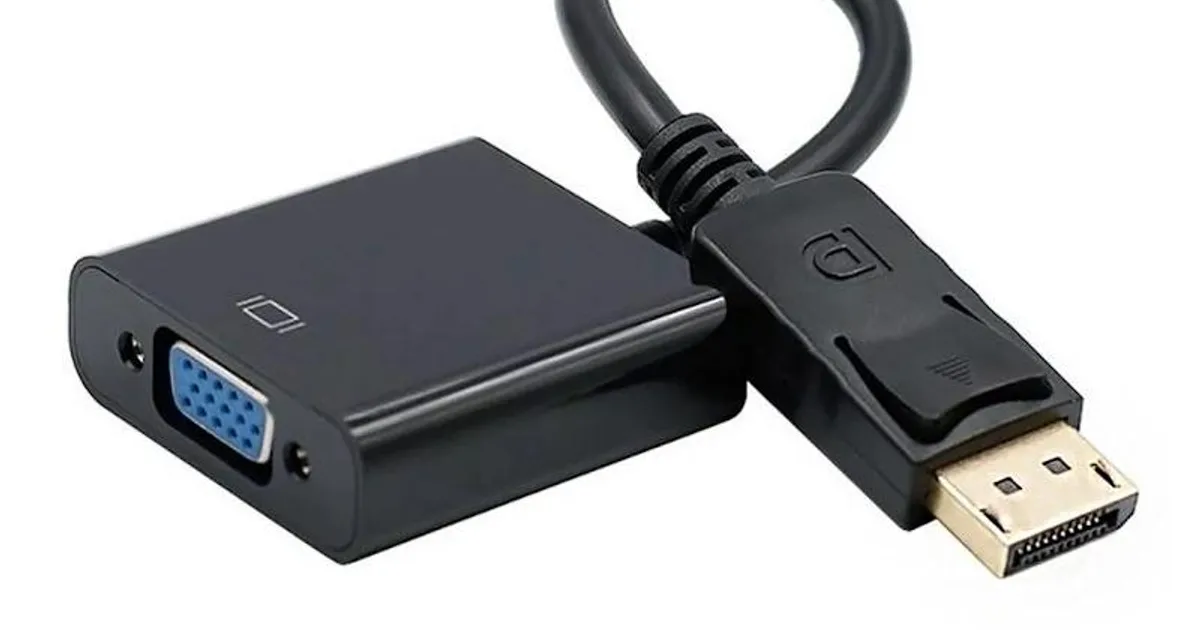 Aisens Conversor DISPLAYPORT/M a SVGA/H 15cm (2)