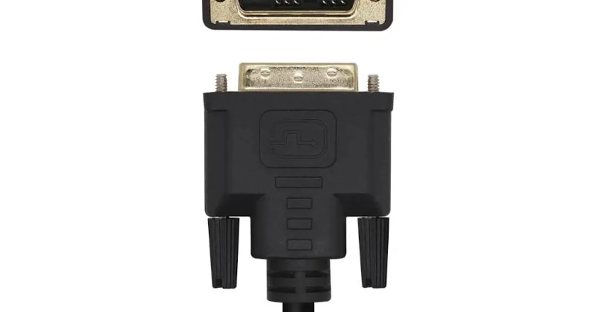 Aisens Cable DVI 18+1/M a HDMI A/M negro 1.8m (2)