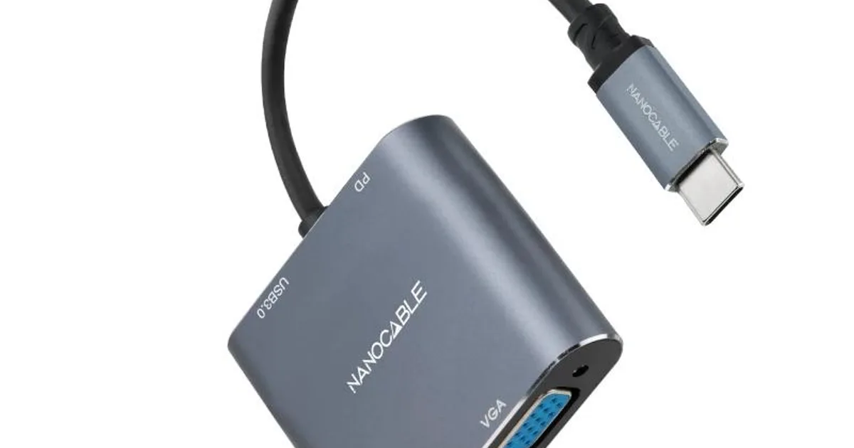 Nanocable Converosr USB-C a HDMI/VGA/USB3.0/PD (2)