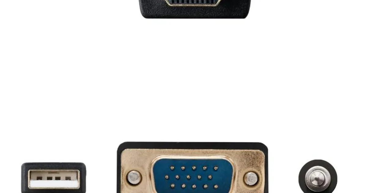 Nanocable Conversor HDMI a VGA-Jack-UBS, 1.8 m (3)