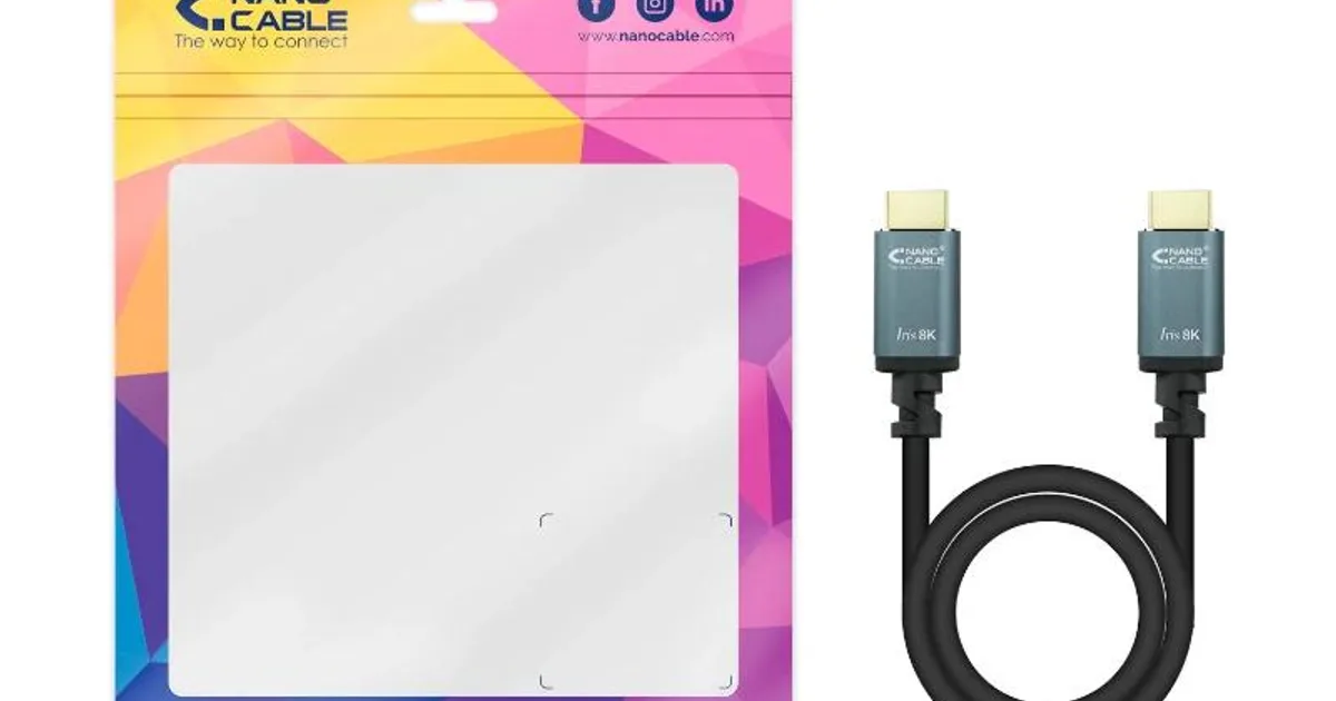 Nanocable Cable HDMI 2.1 IRIS 8K M-M 5 metros (4)