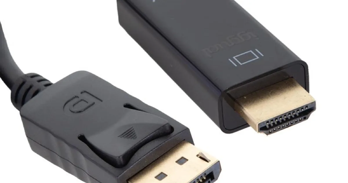iggual Cable DisplayPort (M) a HDMI (M) 4K 2metros