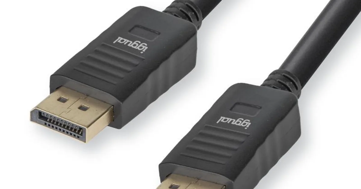 iggual Cable DisplayPort (M) 1.2 4K@60hz 2 metros