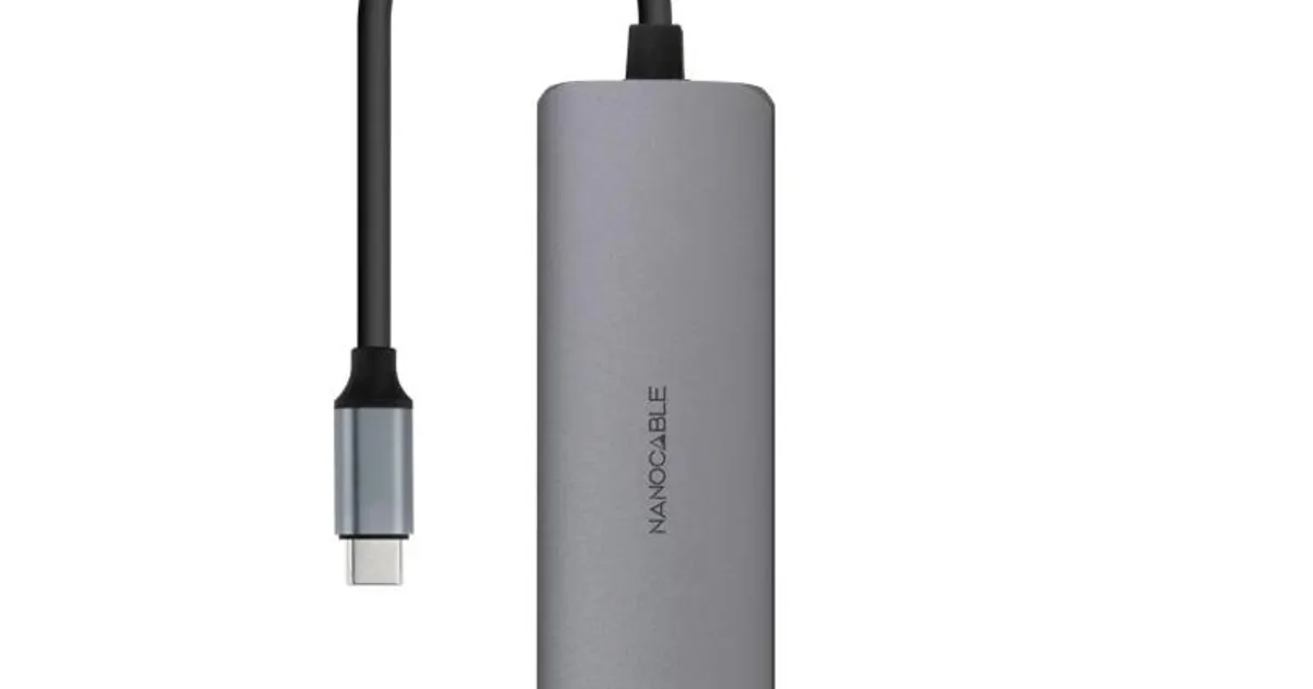 Nanocable Hub USB-C 3xUSB-A+HDMI+USB-C PD (2)
