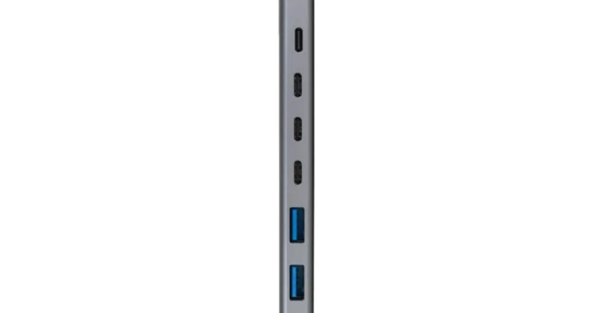 Nanocable Hub 8en1 USB-A+USB-C+HDMI+USB-C PD+Jack (3)