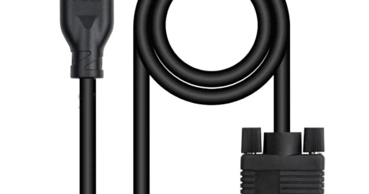 Nanocable Cable Conversor VGA a HDMI M-M 1,8 m