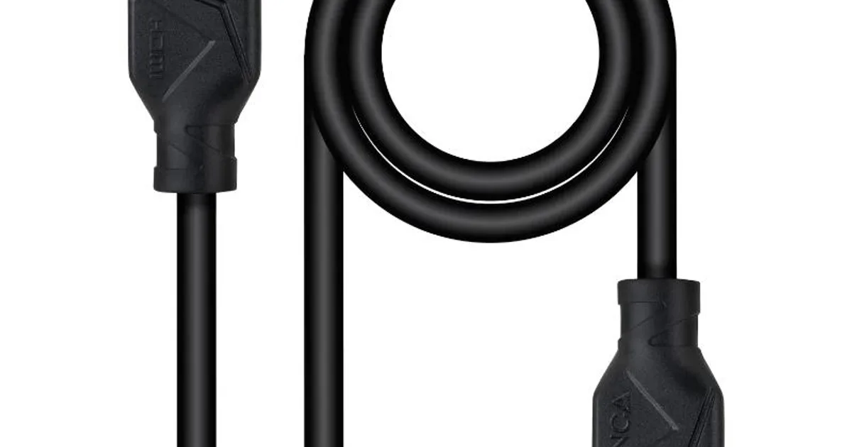 Nanocable Cable HDMI 2.1 CCS 8K M-M, 0,5 m