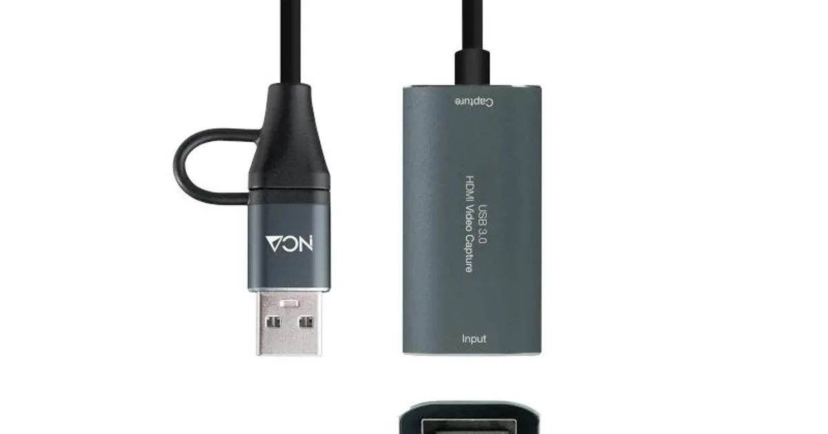 Nanocable Capturadora de video/audio 4K/30HZ