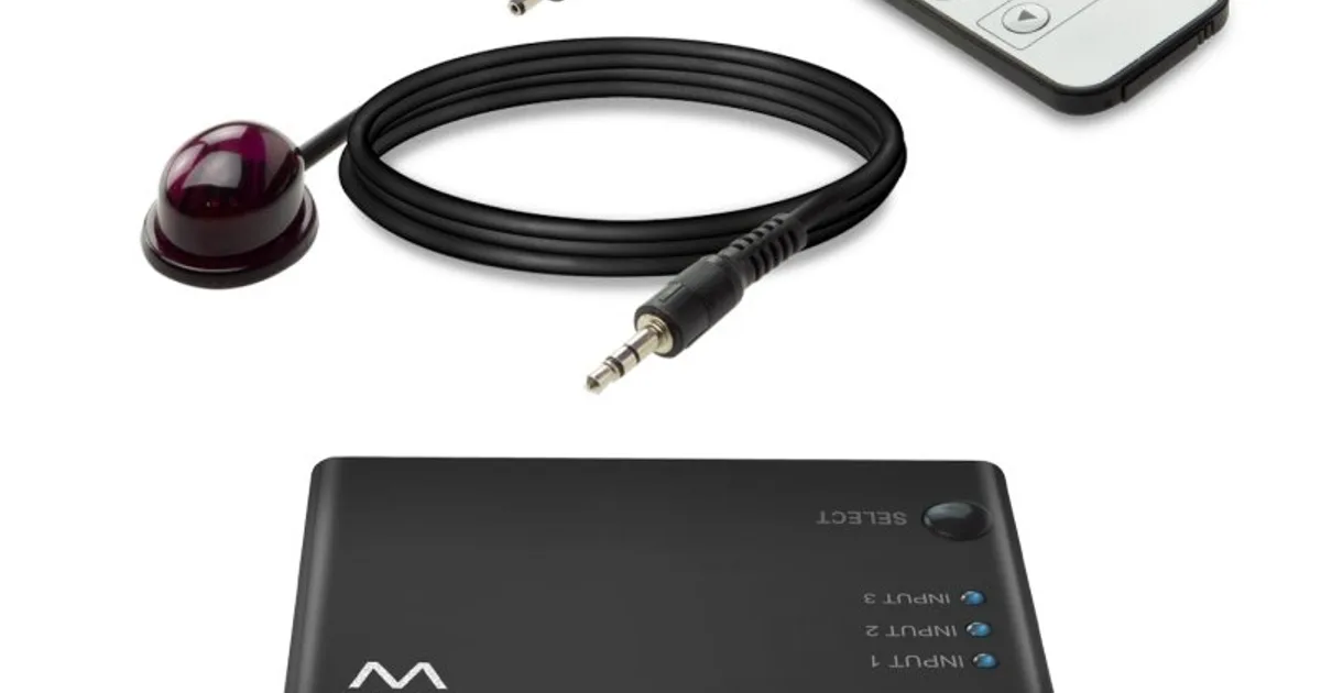 EWENT EW3730 Switch HDMI 4K 3x1con mando distancia