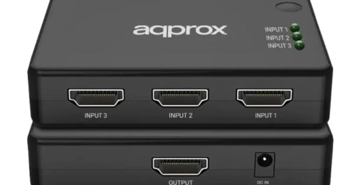 Approx HDMI Switch 4K HDMI 3 Puertos 4K/30HZ (2)