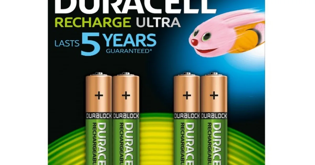 Duracell Pila Recargable HR03 AAA 900mAh Blister*4