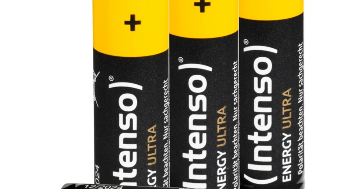 Intenso Pila Alcalina energy ultra AALR06 Pack-4 (2)