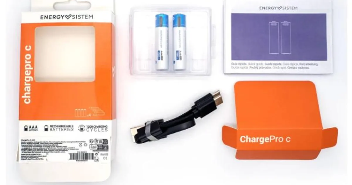 Energy Sistem Charge Pro C AAA * 2 (4)