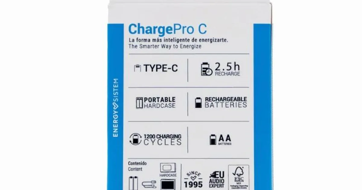 Energy Sistem Charge Pro C AA * 2 (3)
