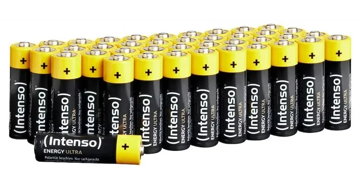 Intenso | Pila Alcalina AA LR6 100 pcs
