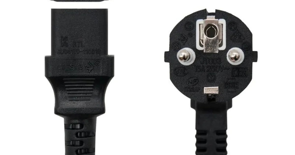 Nanocable Cable Alimentación CPU CEE7-M-C13-H 2M (2)