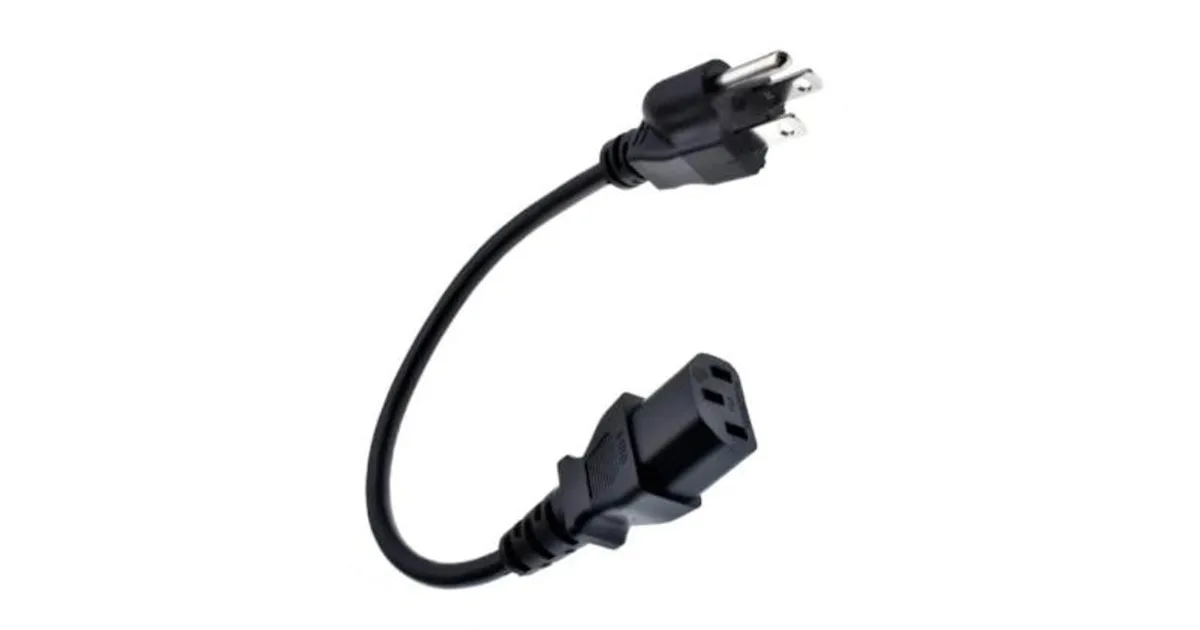 Nanocable Cable alim. CPU NEMA-5-15P/M-C13/H 1.5m