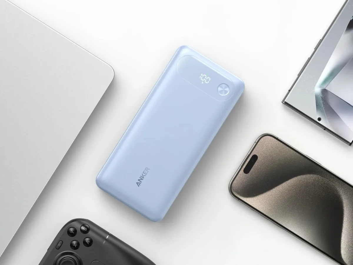 La batería Anker de 87W y 20K llega a Canadá en color azul
