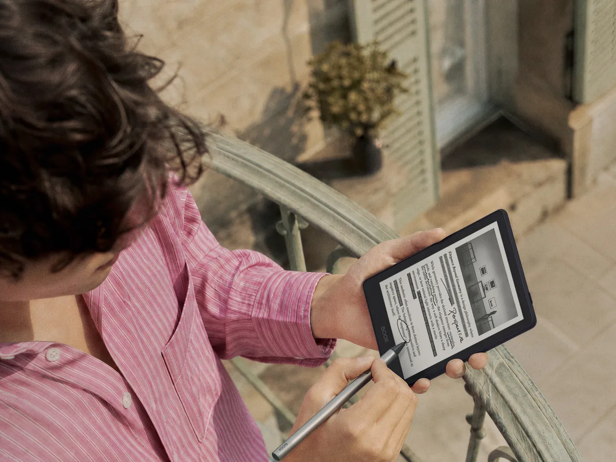 Boox Go 6: el nuevo e-reader Android con soporte para lápiz