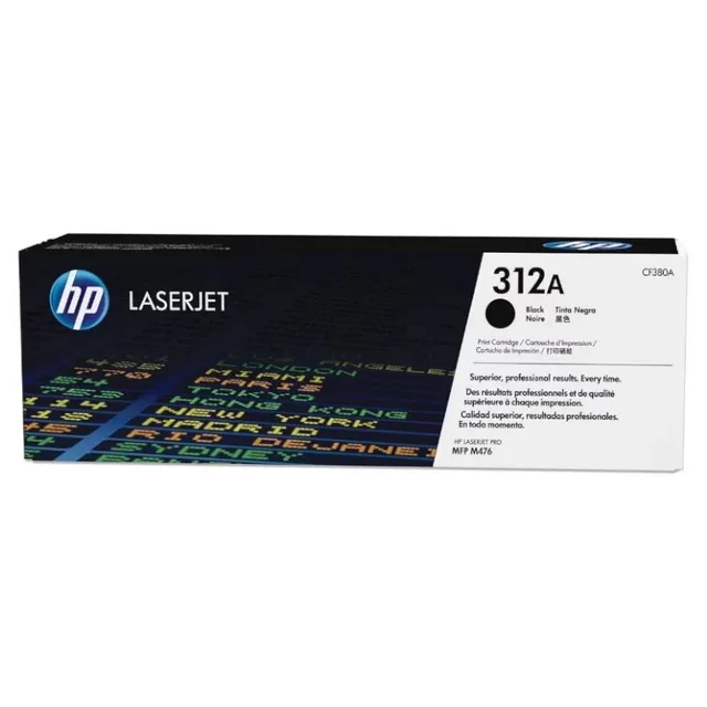 HP Tóner 312A Negro