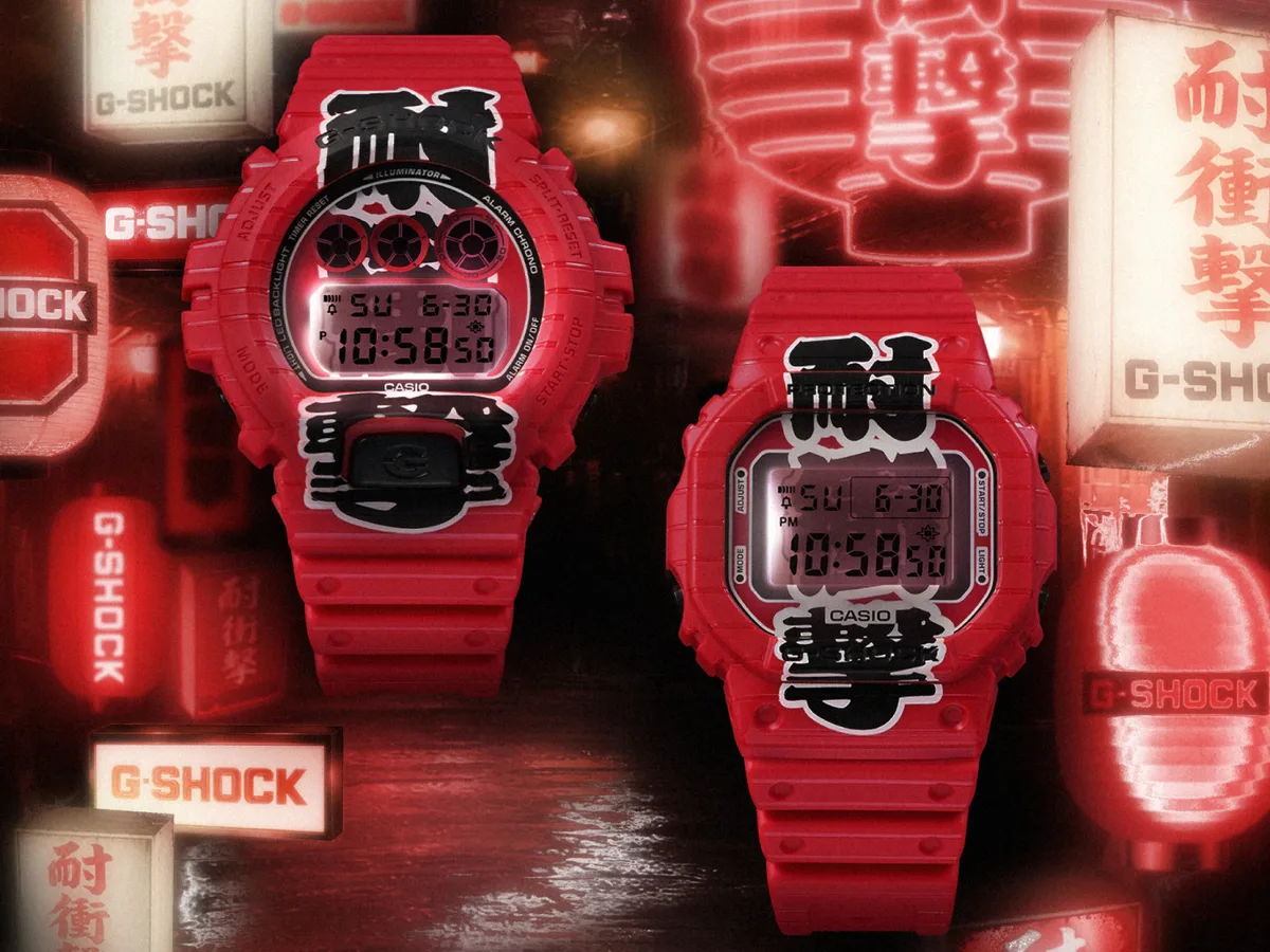 Casio lanza nuevos G-Shock inspirados en Japón en EE. UU.