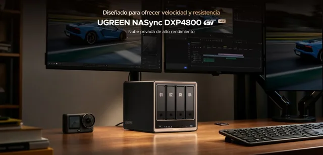 UGREEN lanza su nueva serie de NAS compactos NASync DXP GT