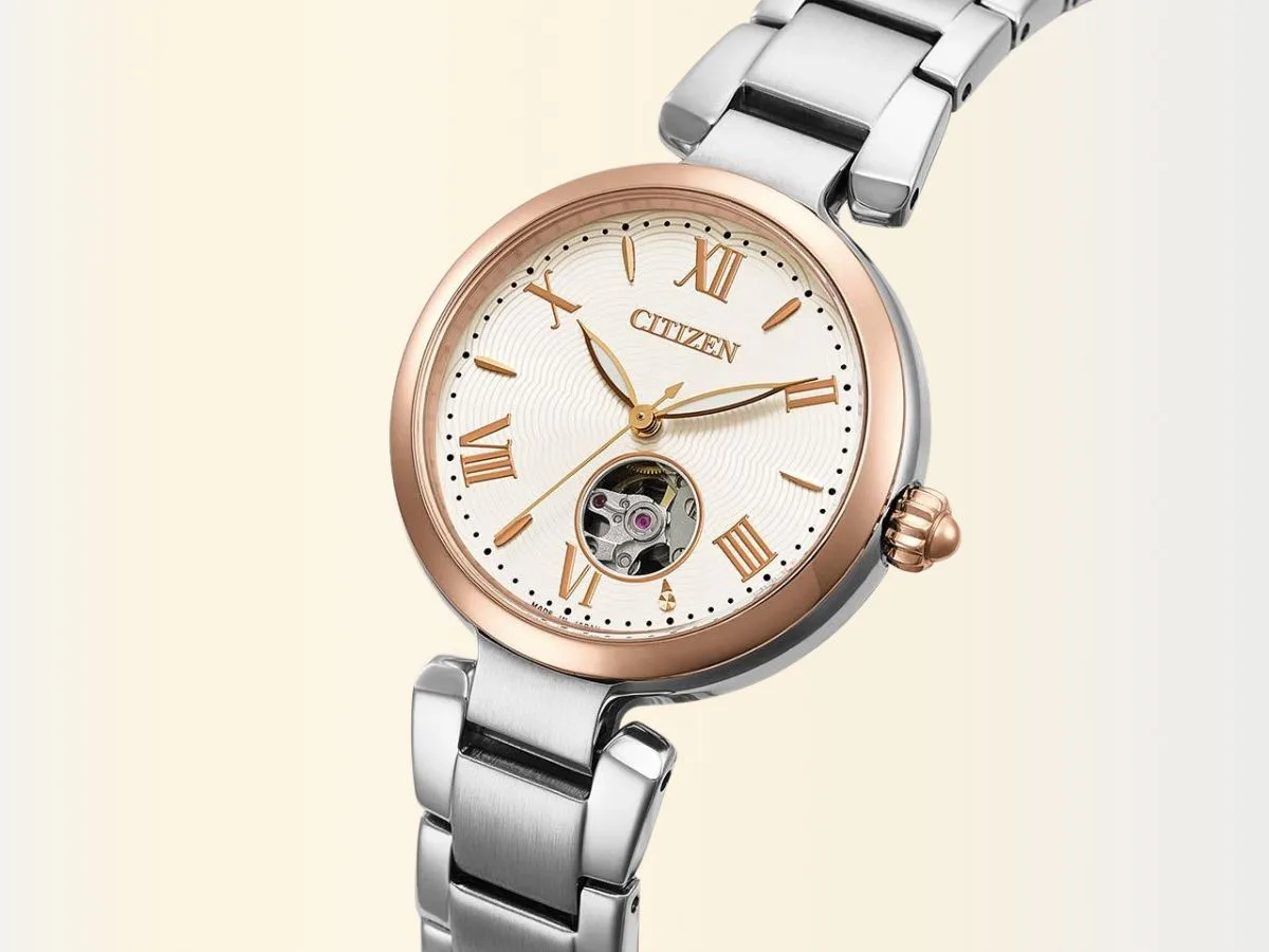 Citizen presenta tres nuevos relojes mecánicos open heart