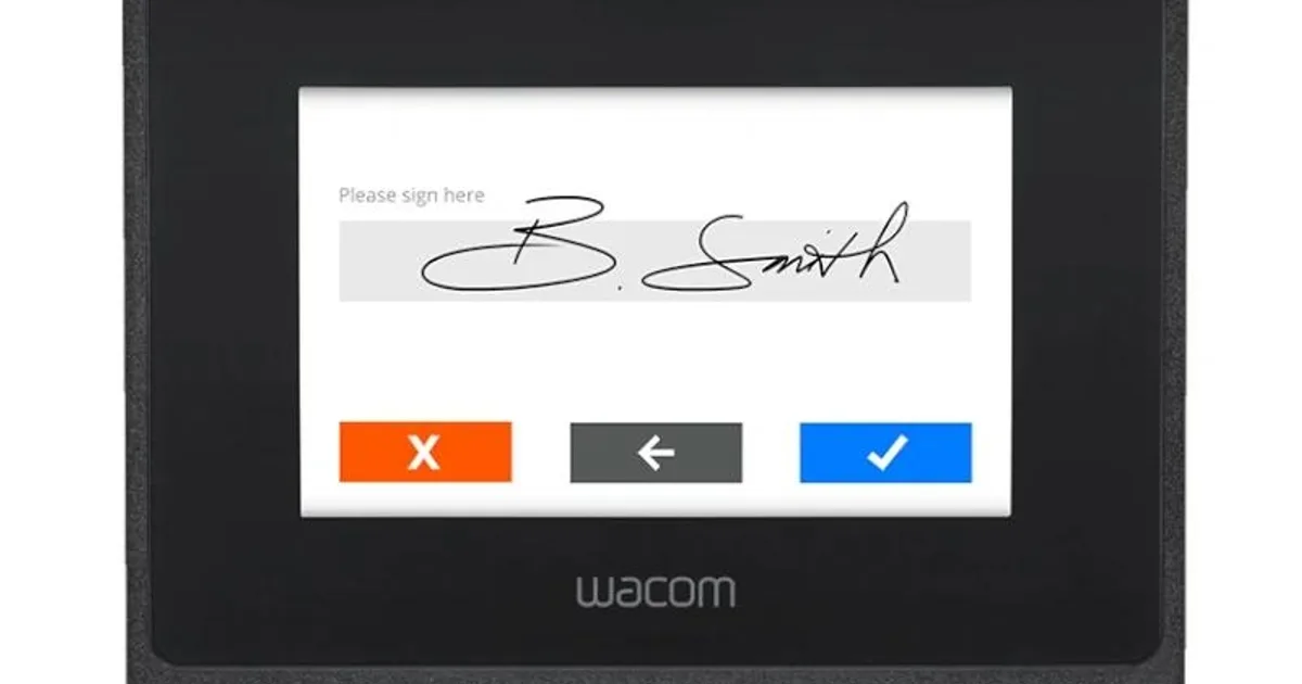 Wacom Tableta Firmas STU-540