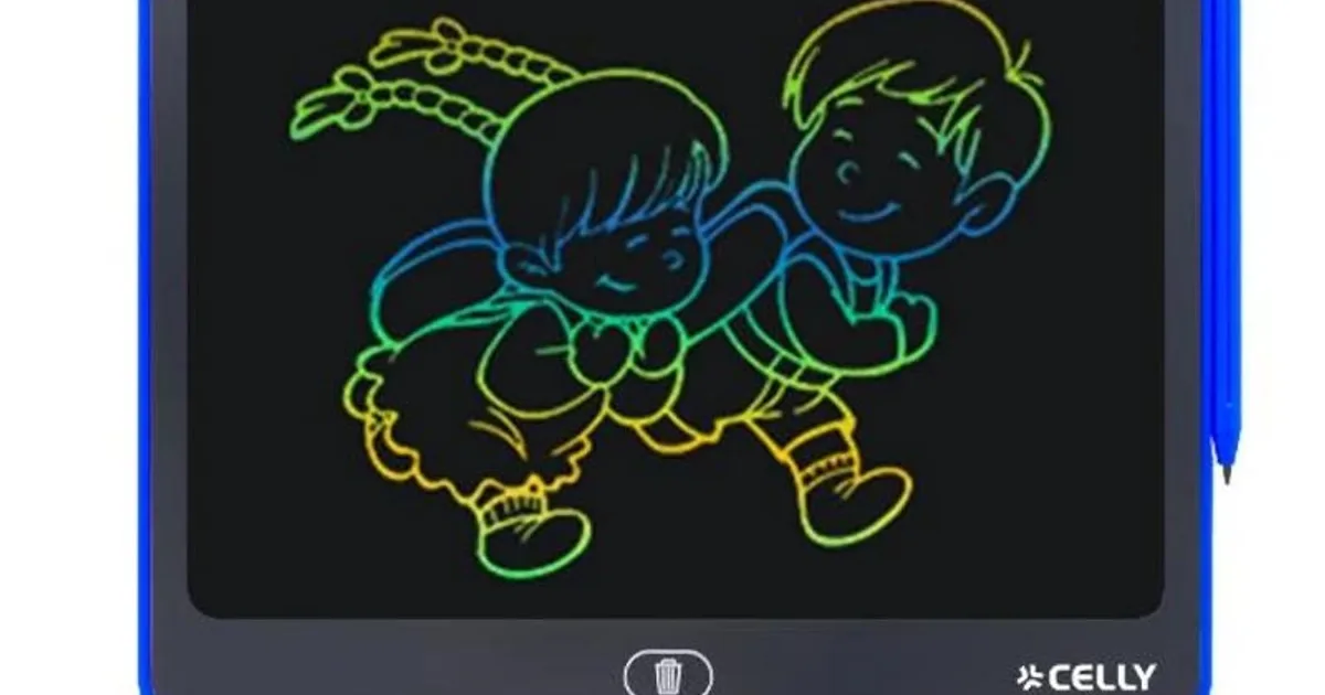 Celly Pizarra Dibujos Azul