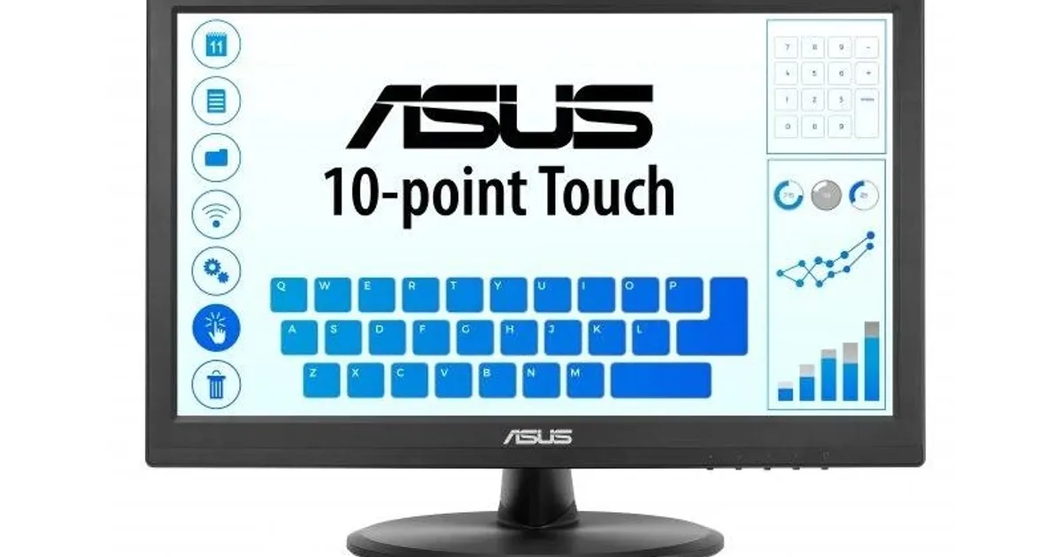 Asus VT169HE Monitor 15.6" Táctil IPS  VGA HDMI