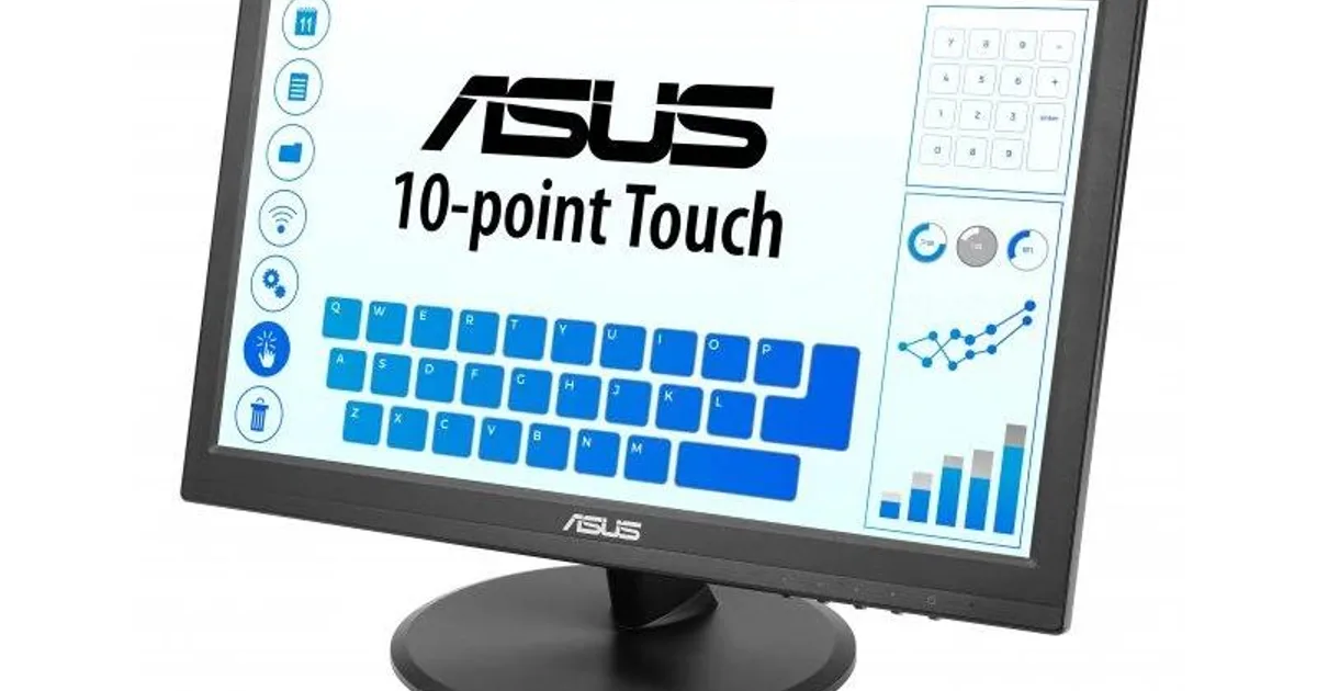 Asus VT169HE Monitor 15.6" Táctil IPS  VGA HDMI (2)