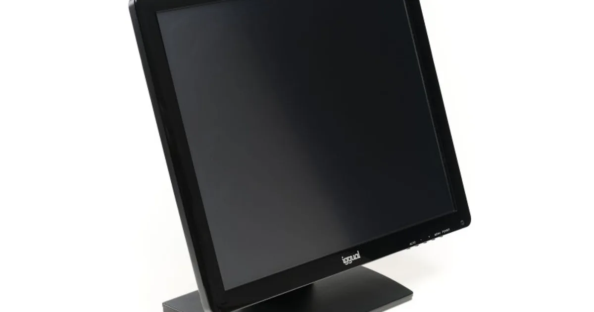 iggual Monitor táctil resistivo 19" USB VGA HDMI (2)