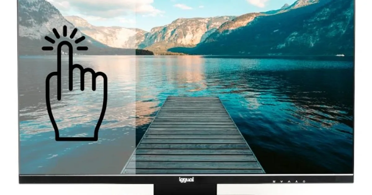 iggual Monitor táctil capacitivo 23,8" 16:9 FHD