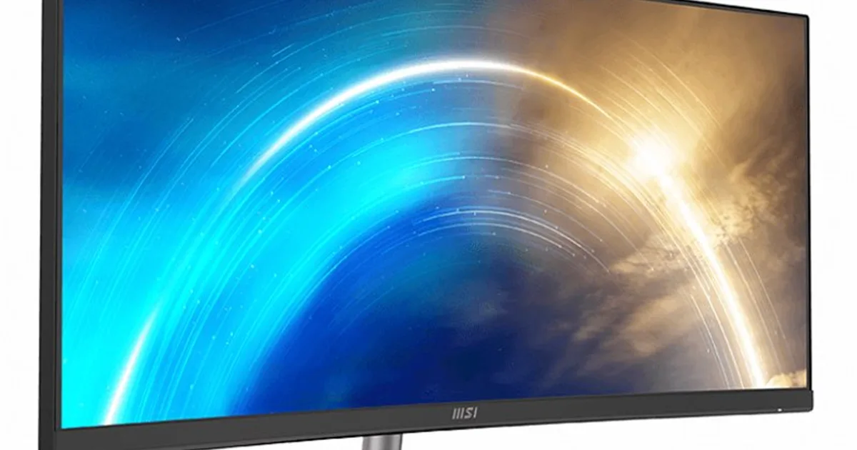 MSI MP341CQ Monitor34" UWQHD VGA HDMI MM curv (2)