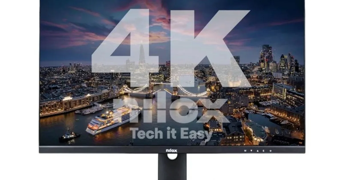 NILOX NXM274KD11 Monitor 27" 4K 60HZ 2HDMI DP USB