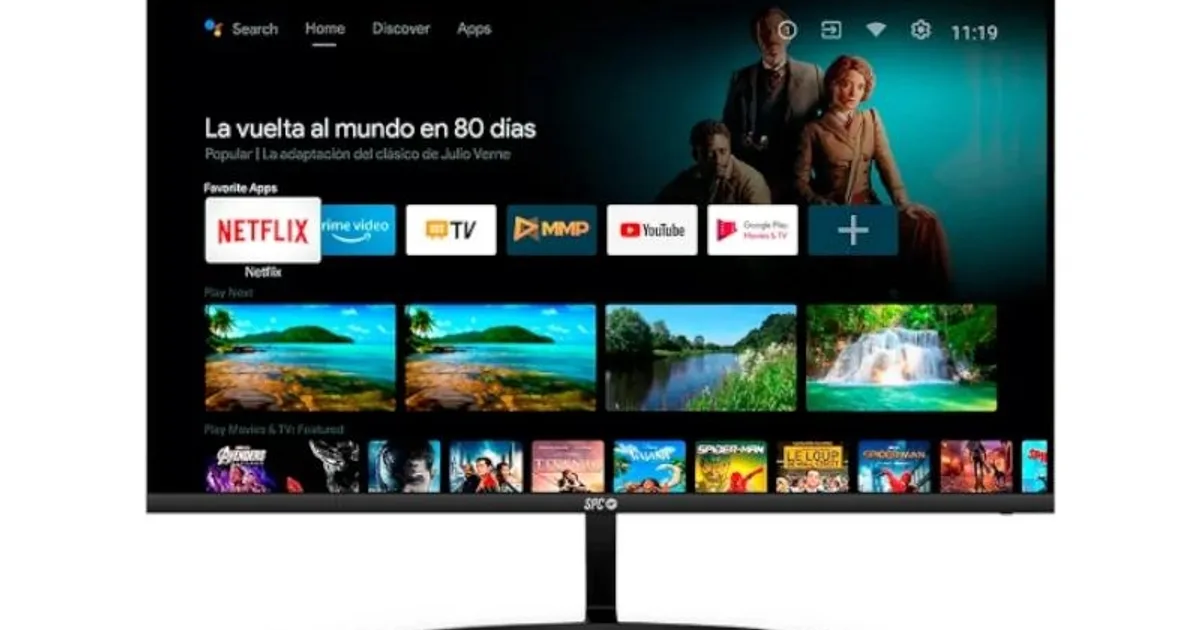 SPC Monitor 27" FHD Smart+Chromecast  12V MM Wf