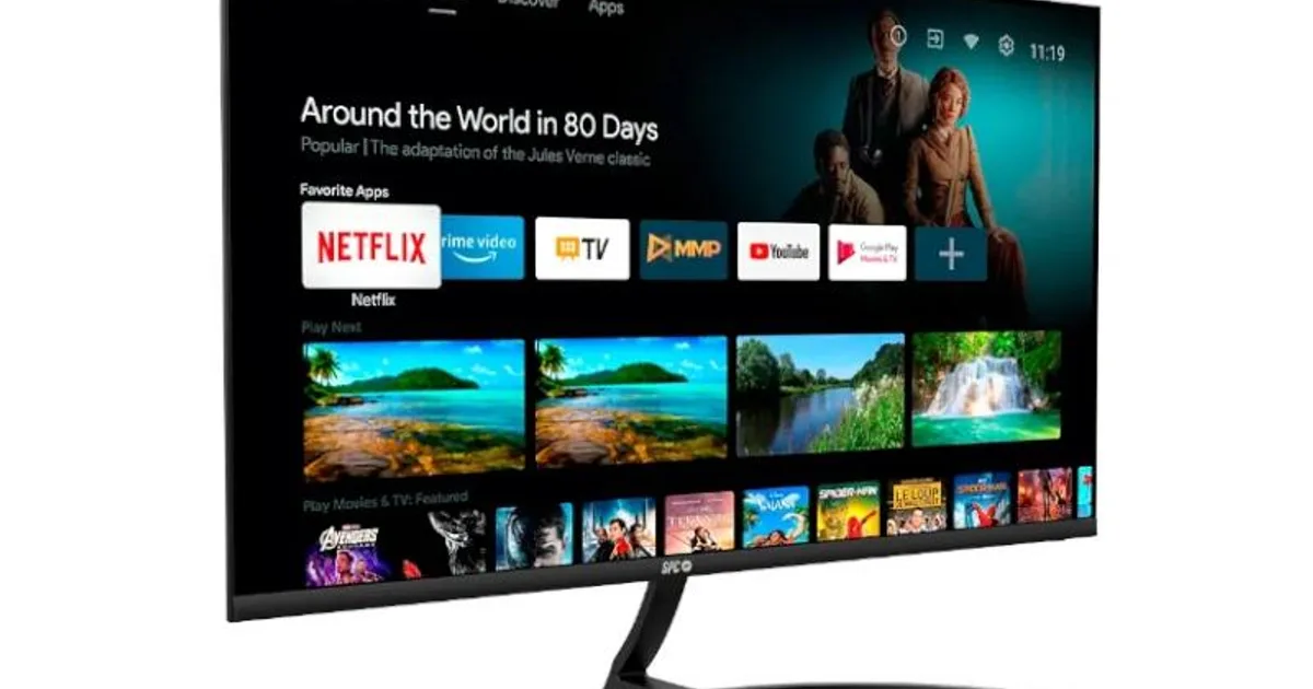 SPC Monitor 27" FHD Smart+Chromecast  12V MM Wf (2)